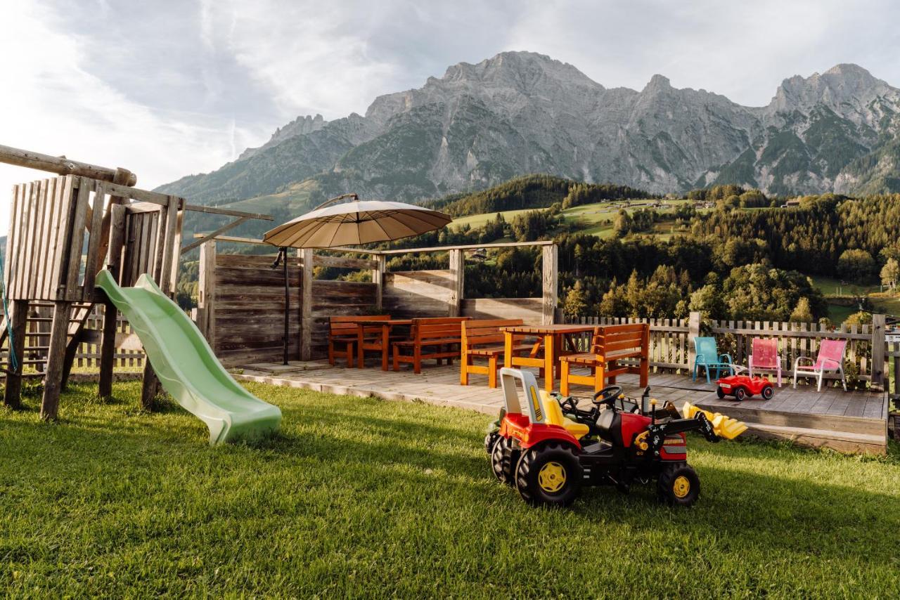 Obergrundhof Lejlighed Leogang Eksteriør billede
